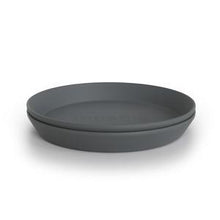 Load image into Gallery viewer, Round Dinnerware Plates, Set of 2 (Smoke)