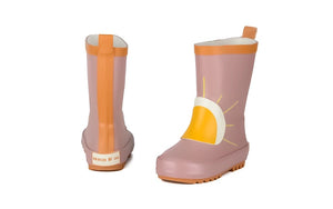 Children's Rubber Boots - Sun - Burlwood