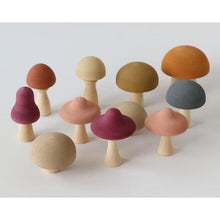 Load image into Gallery viewer, Wooden Mushrooms Toys
